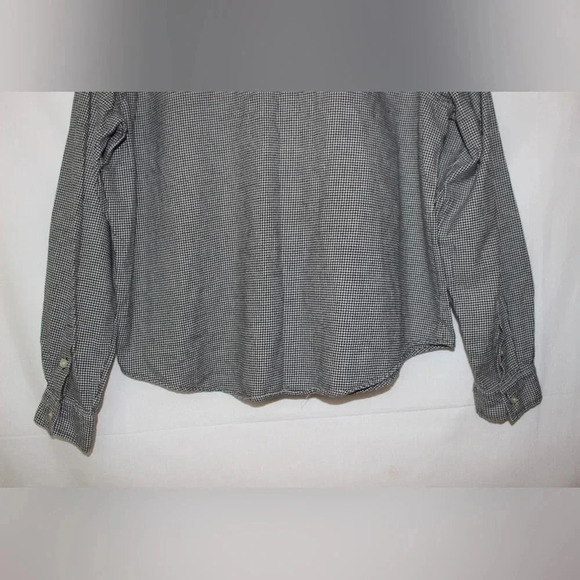 Women’s Pendleton Cotton Houndstooth Long Sleeve Button Down Shirt Size XL - Picture 8 of 8